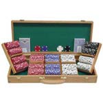 discount poker chips: small-500-texas-holdem-oak (4K)